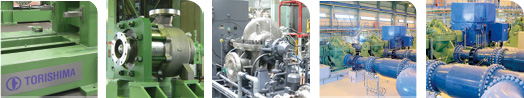 Torishima centrifugal pumps