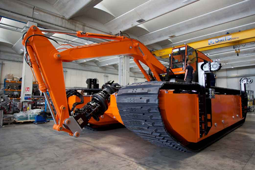 Dragflow Amphibious Dredgers in Australia