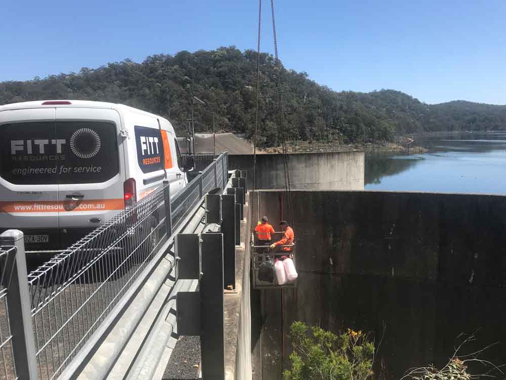 Sydney Dam Spillway Concrete Repairs