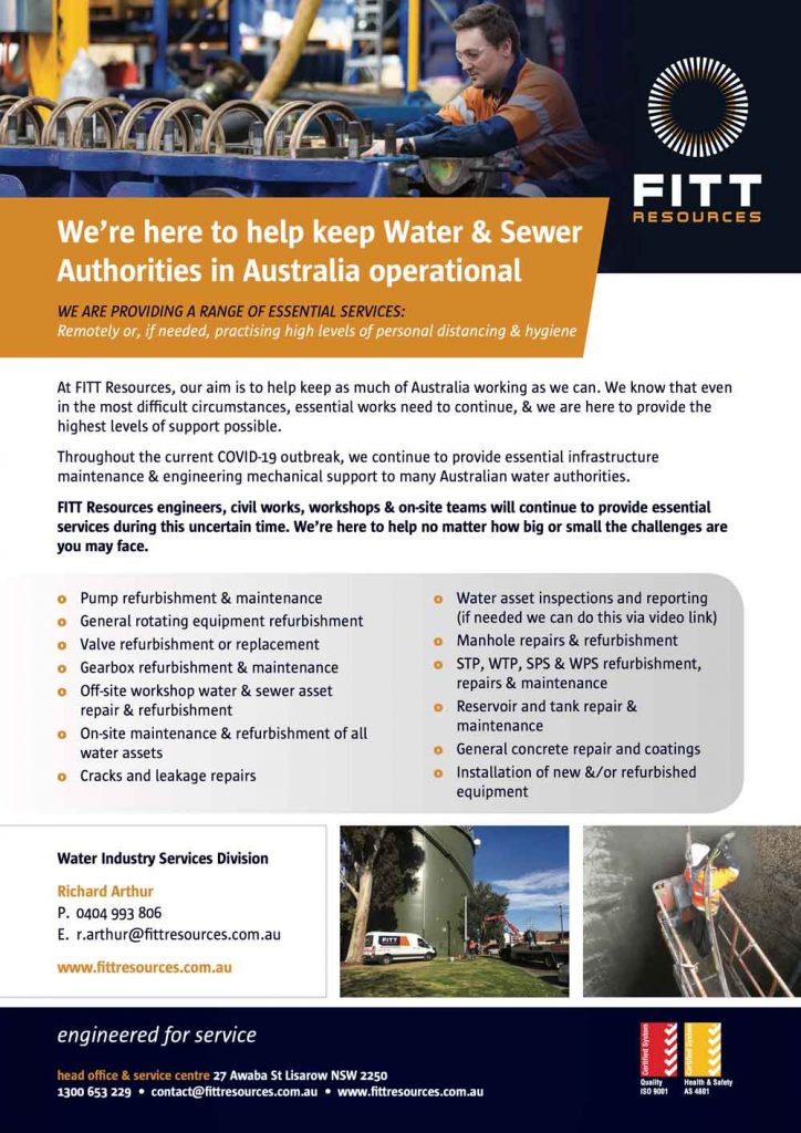 Water Asset Inspections and Reporting FITT Resources