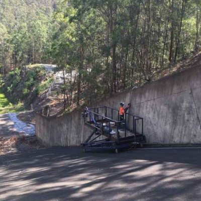 Sydney Dam and Concrete and Crack Repairs